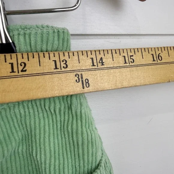 Billabong x The Salty Blonde CHILL OUT Corduroy WASHED GRASS PANTS WOMEN 26 - Picture 8 of 14